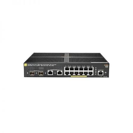 Aruba 2930F 12G PoE+ 2G/2SFP+ switch front view showcased by Networks Kenya