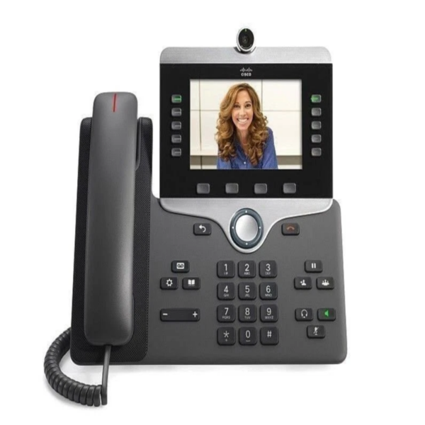 Cisco CP-8845-K9 Unified Video IP Phone 8845 | HD Camera & Bluetooth VoIP Phone