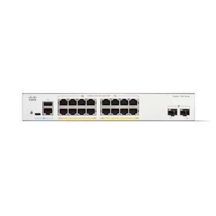 Cisco Catalyst C1300-16P-2G PoE+ Switch