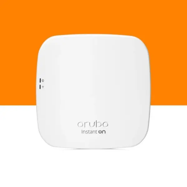 Aruba Instant On AP11 (RW) Indoor Access Point White Wi-Fi 5 2x2 MU-MIMO Wave 2 Wireless Gateway Top View