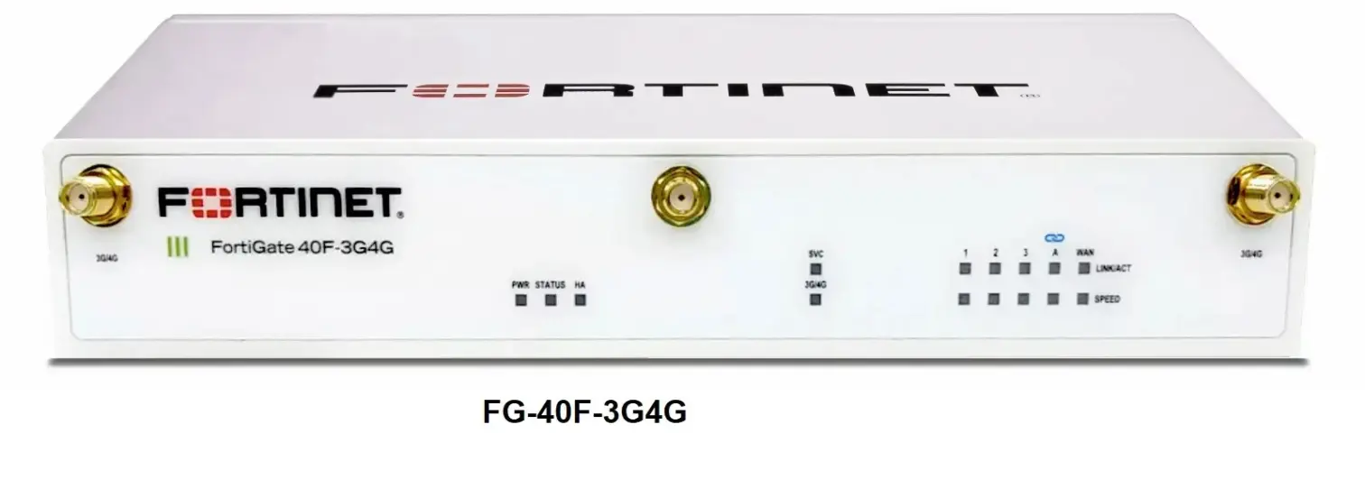 FortiGate 40F 3G4G Cellular Enterprise Firewall Appliance