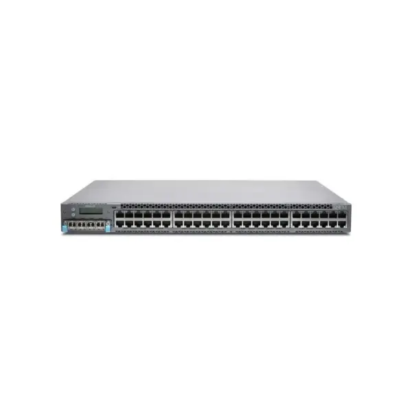 Juniper Networks EX4300-48T 48 Port Gigabit Ethernet Switch Front Layout View