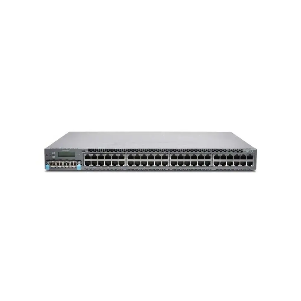 Juniper Networks EX4300-48T 48 Port Gigabit Ethernet Switch Front Layout View