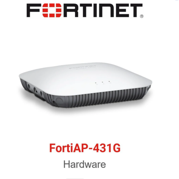 Fortinet FortiAP 431G-E Enterprise Indoor Wi-Fi 7 Access Point External Antennas Ceiling Mount Front View