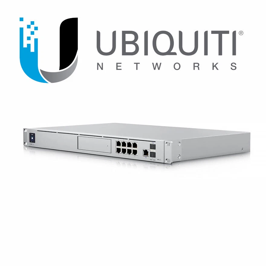 Ubiquiti UniFi Dream Machine Special Edition UDM-SE Enterprise 1U Rackmount Security Gateway with PoE Switch Front View