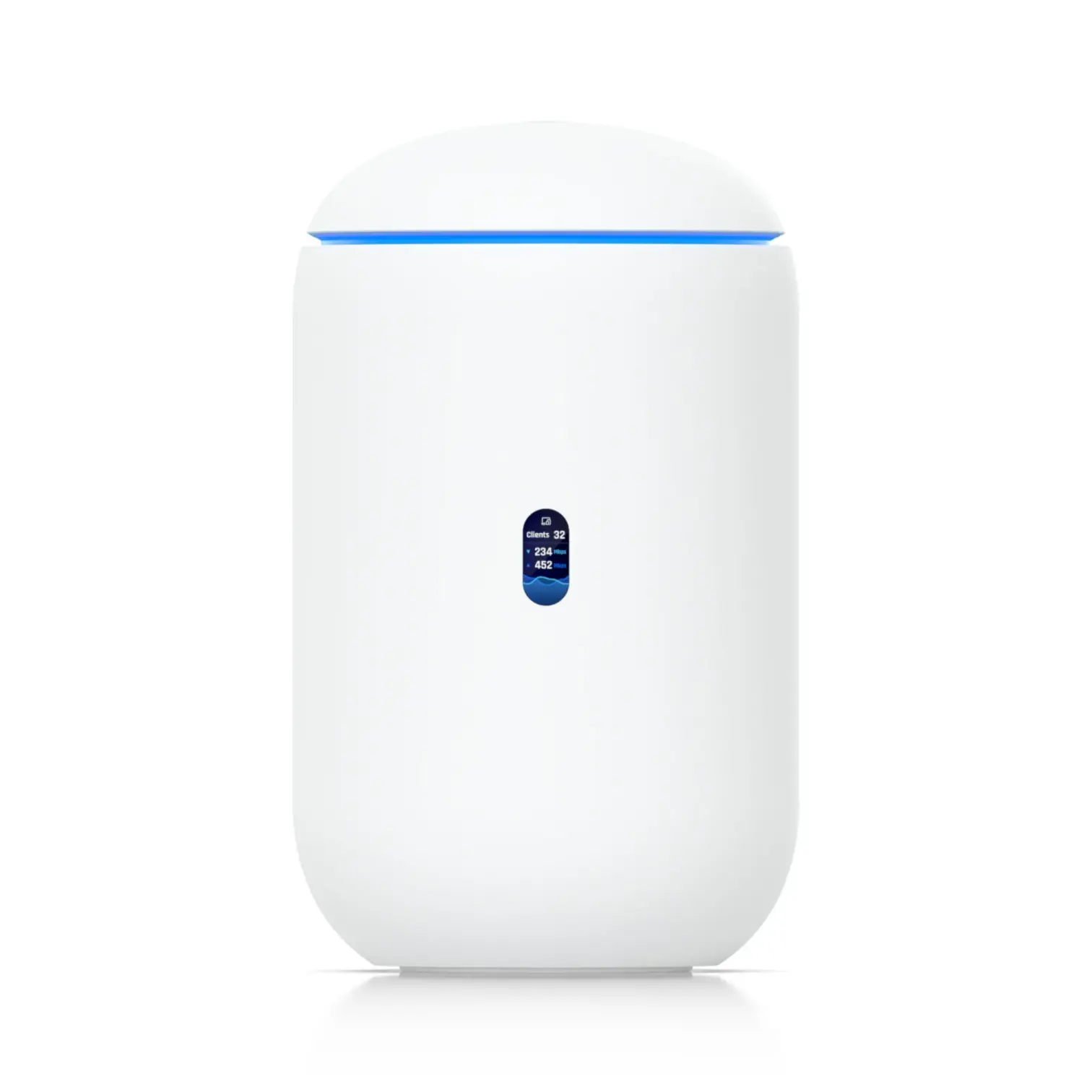 Ubiquiti UniFi Dream Router 7 UDR7 Compact Tri-Band Wi-Fi 7 Cloud Gateway Desktop Enclosure Front View