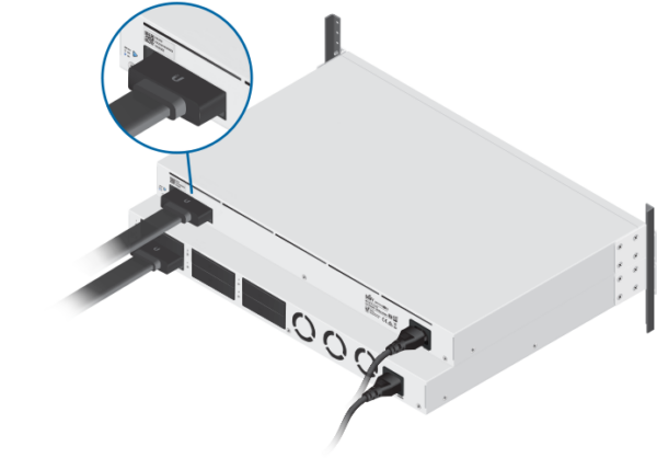 Ubiquiti UniFi Smart Power RPS USP-RPS Redundant Power System Rackmount Unit Front View